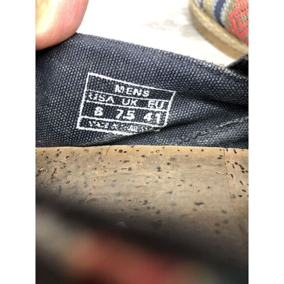 PATARA Chiang Mai Seeker MultiColor Fabric Slip On Loafers Sneakers Men 41EU/8M - Picture 9 of 16